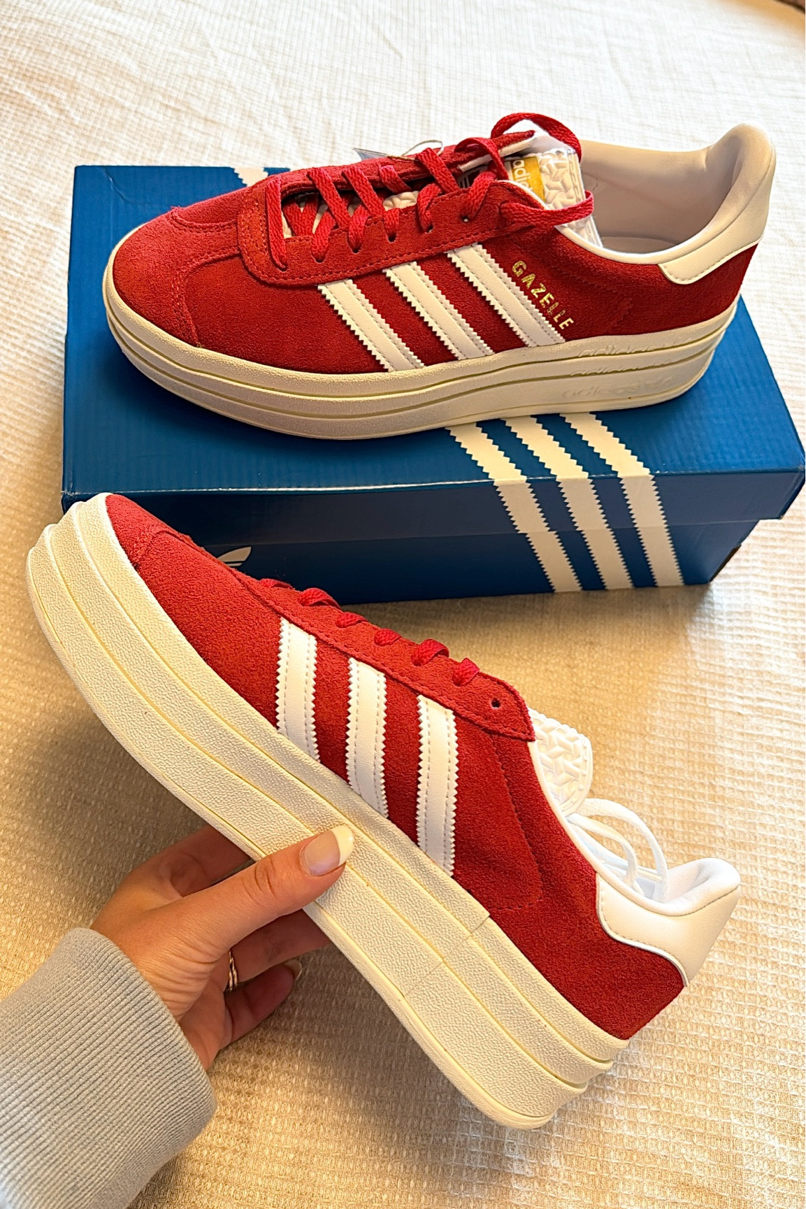 Size down 1 full size. 👟❤️

#LTKSeasonal #LTKShoeCrush #LTKSummerSales