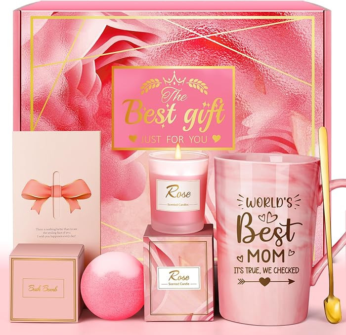 Mothers Day Gifts for Mom, Wife, Grandma, Sister, Friends: Unique Birthday Gifts Baskets Set for ... | Amazon (US)