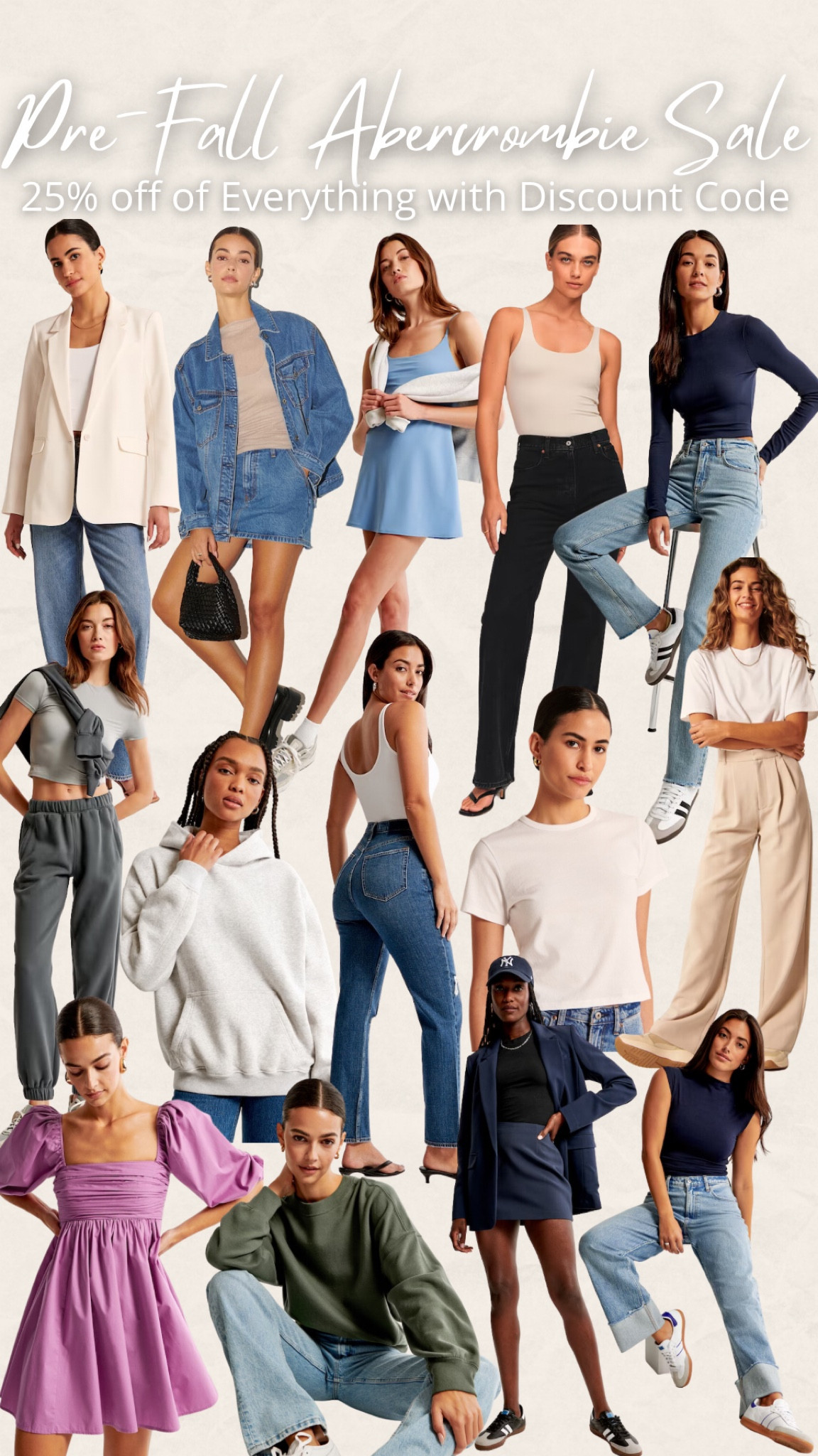 Abercrombie & Fitch 25% off of everything sitewide sale! Pre-Fall fashion + autumn outfits on sale with discount code AFKATHLEEN 🍁 sweaters, coats, jeans, jackets, fall dresses, long sleeve tops, denim on sale now!
•
Fall decor
Fall outfits
Work outfit
Jeans
Fall wedding
Maternity
Nashville
Halloween
Living room
Coffee table
Travel
Bedroom
Barbie outfit
Pink dress
Teacher outfits
White dress
Gifts for him
For her
Gift idea
Gift guide
Cocktail dress
White dress
Country concert
Eras tour
Taylor swift concert
Sandals
Nashville outfit
Outdoor furniture
Nursery
Festival
Spring dress
Baby shower
Travel outfit
Under $50
Under $100
Under $200
On sale
Vacation outfits
Revolve
Wedding guest
Dress
Swim
Work outfit
Cocktail dress
Floor lamp
Rug
Console table
Jeans
Work wear
Bedding
Luggage
Coffee table
Jeans
Gifts for him
Gifts for her
Lounge sets
Earrings 
Bride to be
Bridal
Engagement 
Graduation
Luggage
Romper
Bikini
Dining table
Coverup
Farmhouse Decor
Ski Outfits
Primary Bedroom	
GAP Home Decor
Bathroom
Nursery
Kitchen 
Travel
Nordstrom Sale 
Amazon Fashion
Shein Fashion
Walmart Finds
Target Trends
H&M Fashion
Plus Size Fashion
Wear-to-Work
Beach Wear
Travel Style
SheIn
Old Navy
Asos
Swim
Beach vacation
Summer dress
Hospital bag
Post Partum
Home decor
Disney outfits
White dresses
Maxi dresses
Summer dress
Vacation outfits
Beach bag
Abercrombie on sale
Graduation dress
Bachelorette party
Nashville outfits
Baby shower
Swimwear
Business casual
Home decor
Bedroom inspiration
Toddler girl
Patio furniture
Bridal shower
Bathroom
Amazon Prime
Overstock
#LTKseasonal #competition #LTKHoliday #LTKGiftGuide #LTKFestival #LTKBeautySale #LTKxAnthro #LTKshoecrush #LTKsalealert #LTKunder100 #LTKbaby #LTKstyletip #LTKunder50 #LTKtravel #LTKswim #LTKeurope #LTKbrasil #LTKfamily #LTKkids #LTKcurves #LTKhome #LTKbeauty #LTKmens #LTKitbag #LTKbump #LTKFitness #LTKworkwear #LTKwedding #LTKaustralia #LTKU #LTKFind #LTKxNSale #LTKover40 #LTKparties #LTKmidsize #LTKfindsunder100 #LTKfindsunder50 #LTKSale 

#LTKfindsunder100 #LTKSeasonal #LTKsalealert