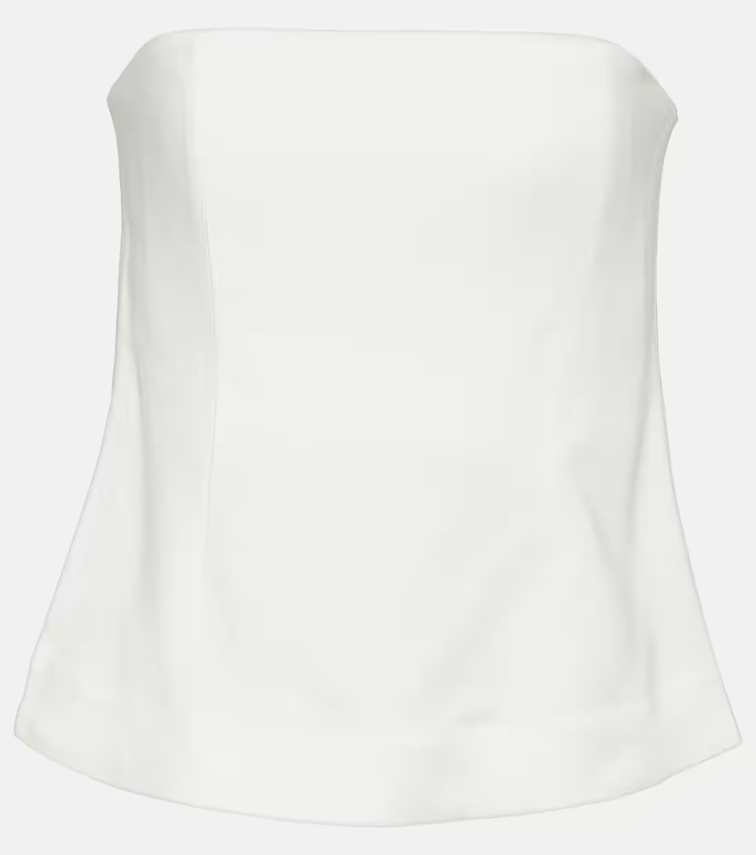 Strapless crêpe top | Mytheresa (UK)
