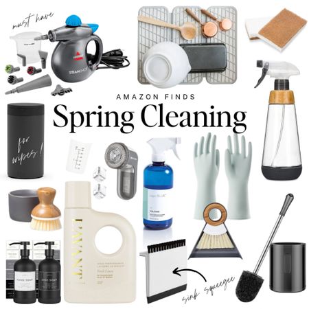 Amazon: Spring Cleaning must-haves. 

Spring is a great time for refreshing your home. 

New candles, fresh new linens and swapping out those ugly scrub brushes for something a little more glam.  There's no reason cleaning has to feel like a chore. 

The best thing on this list? It's tie between the black disinfecting wipes container or the Best drying mat I've ever owned.  Ok, ok, and the L'avant detergent. So good. 

#amazonmusthaves #amazonhome #amazonfinds #amazonorganization #amazonnbath #amazoncleaning #amazonkitchen
Bouiee on a budget, Kitchen finds, Organize your home, spring cleaning, best cleaning products.  Black bath kitchen accents
White kitchen
Home hacks
Home decor tips
Affordable home decor
Luxury look for less
Sophisticated home
Transitional decor

#LTKfindsunder50 #LTKfindsunder100 #LTKhome