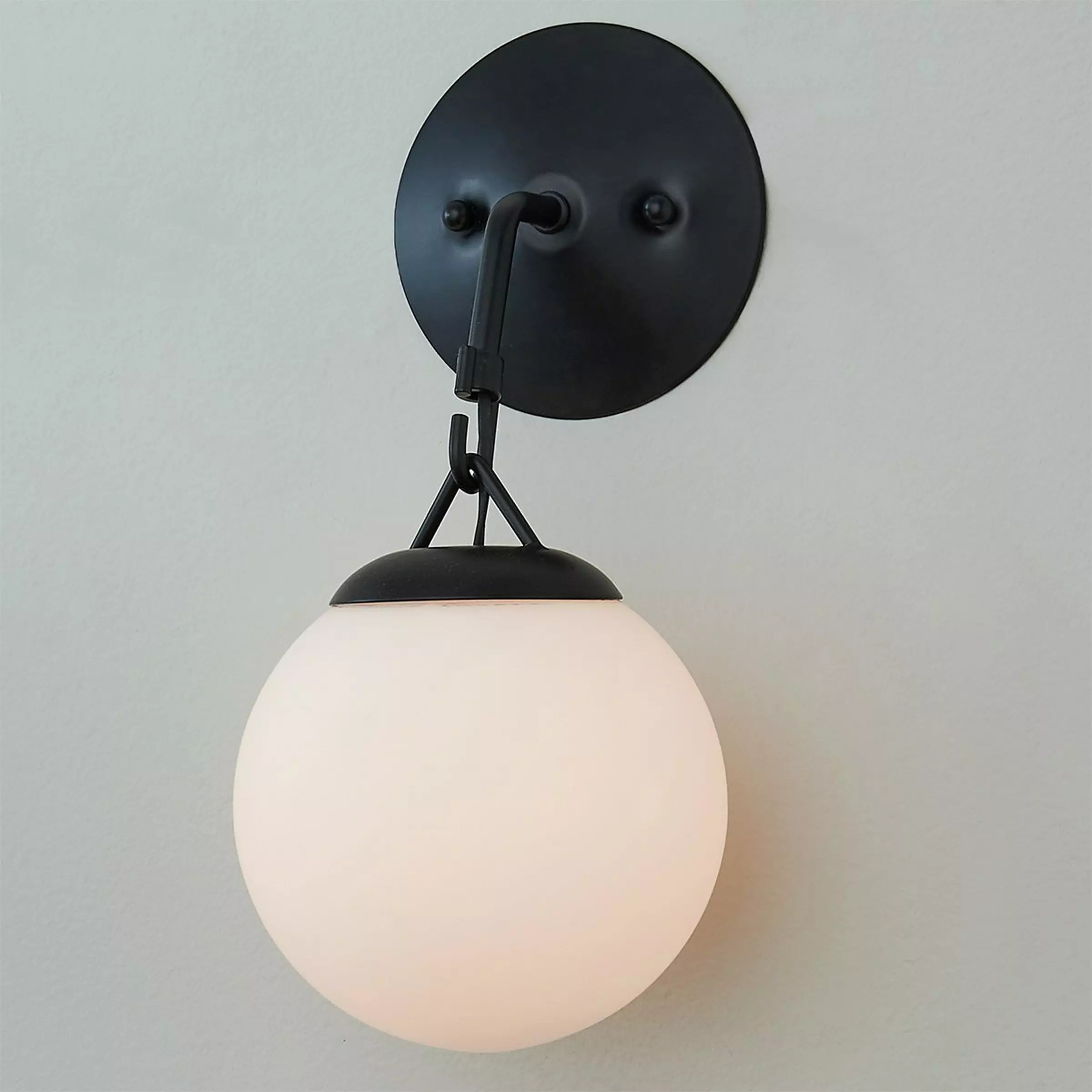 Hooked Globe Sconce | Shades of Light