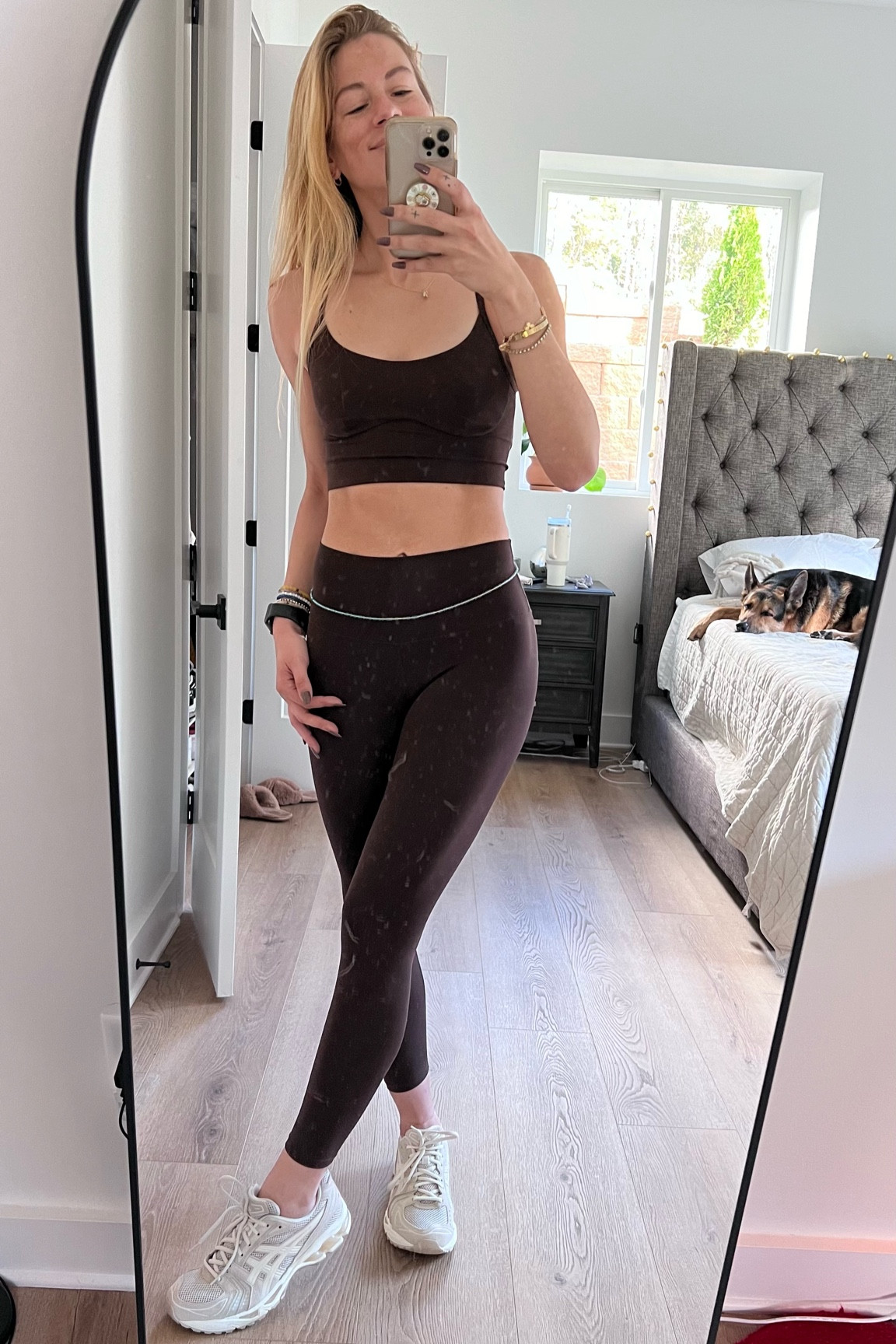 I can’t get enough of this dark chocolate Varley set. Match with a cute sneaker and it gives!
Sneakers are from kith.com- ASICS gel kayano 14 in simply taupe/ oatmeal. BUT this color is next on my list 🥰

#LTKstyletip #LTKfitness