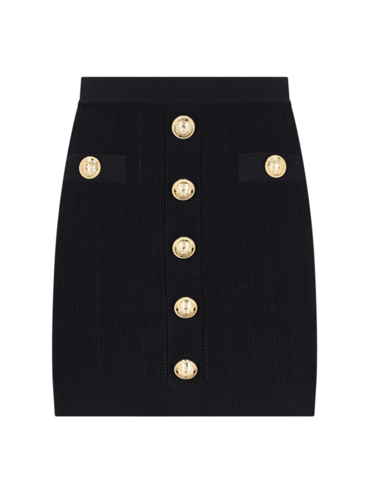 Balmain Knitted Mini Skirt | Italist.com US