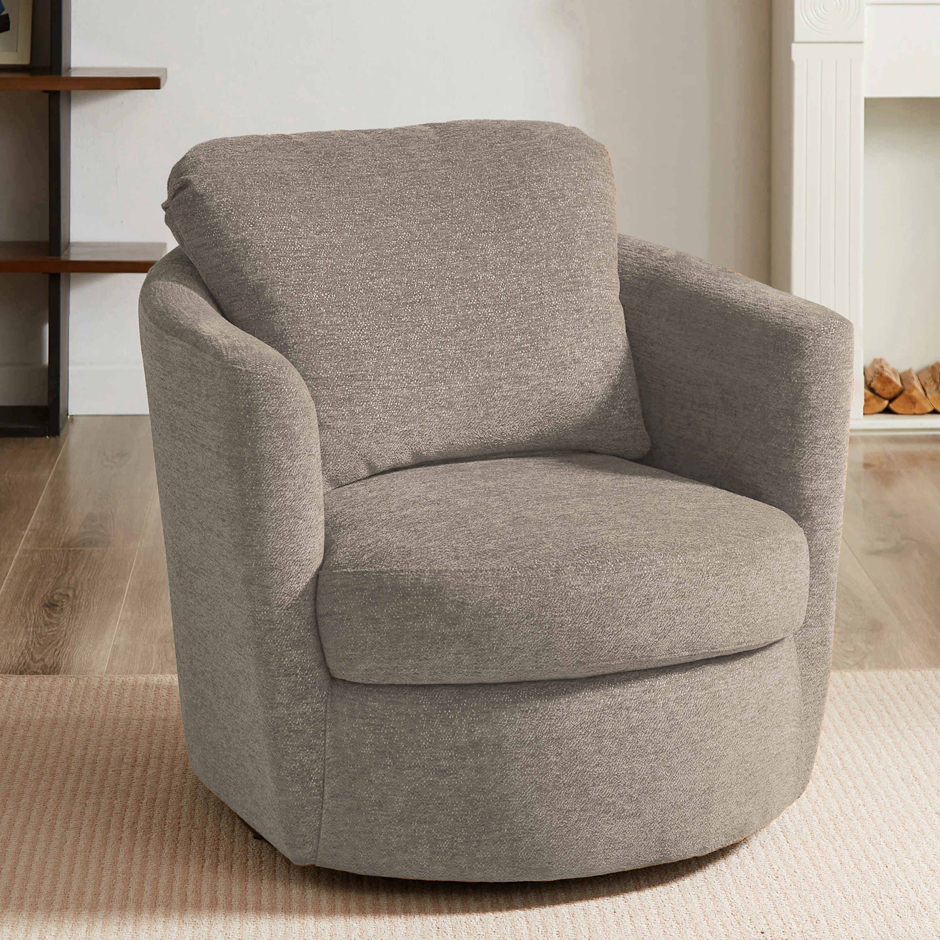 32.3" Wide Swivel Barrel Armchair | Wayfair North America