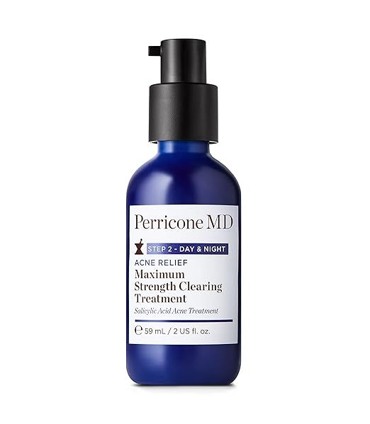 Perricone MD Acne Relief Maximum Strength Clearing Treatment, 2 oz. | Amazon (US)