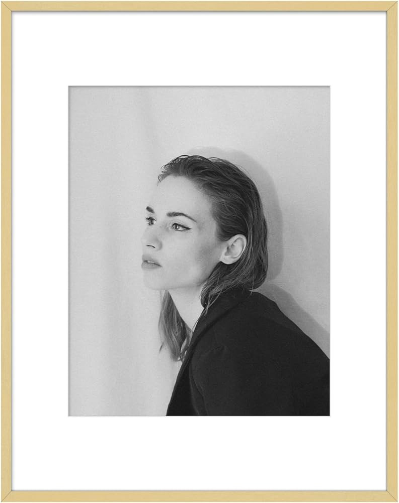 Golden State Art - 11x14 Aluminum Picture Frame - with Mat for 8x10 Photo or Without Mat for 11 x... | Amazon (US)