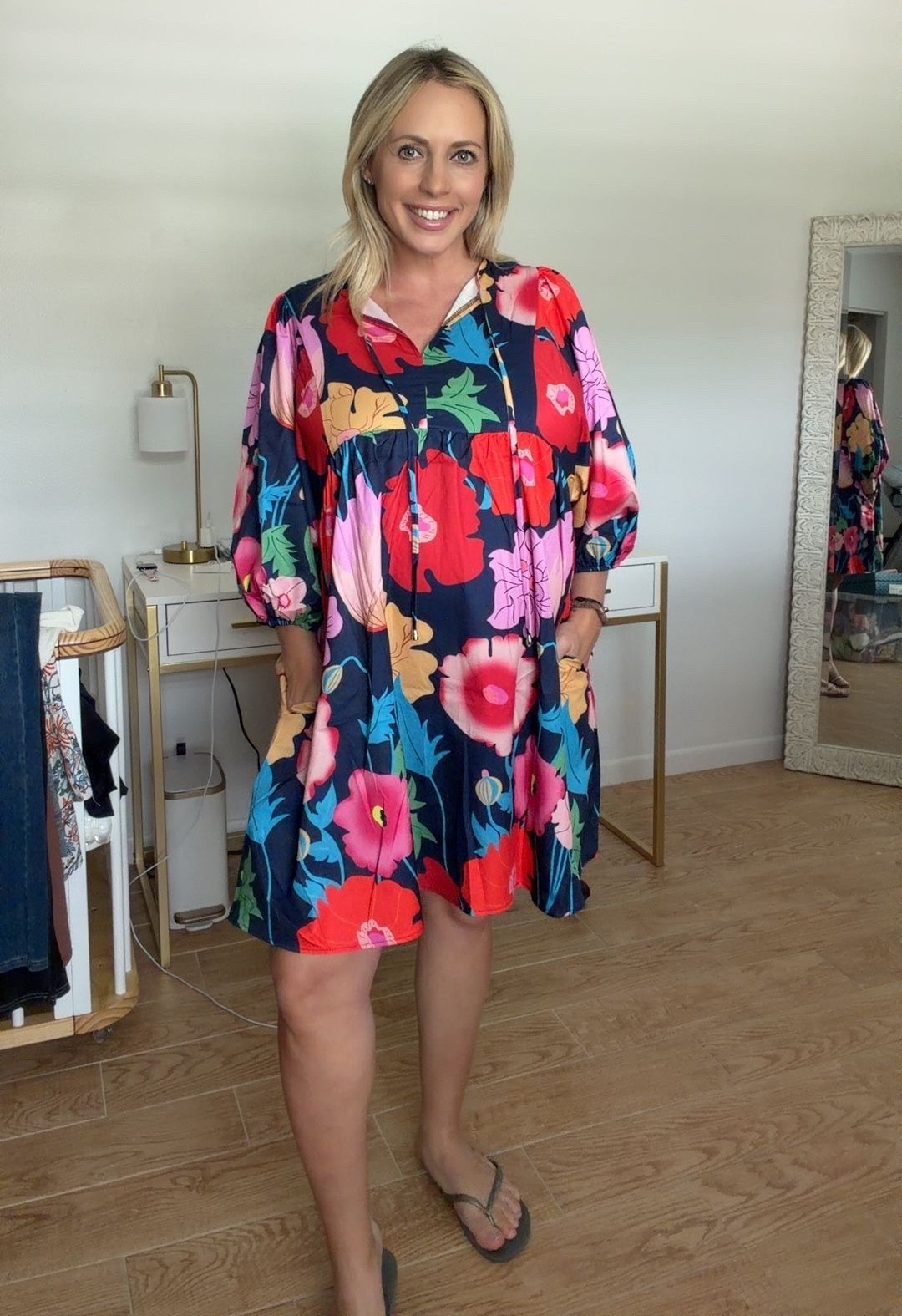 Summer dress, wearing XL at 28 weeks pregnant

#LTKootd #LTKBump #LTKSeasonal