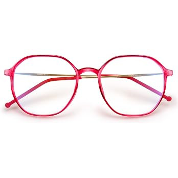 VISOONE Light Weight TR90 Blue Light Blocking Glasses Frame with Anti Glare Eye Protection for Wo... | Amazon (US)