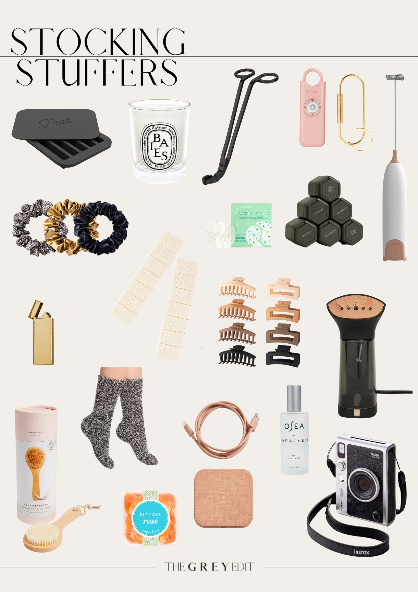 the grey edit | 2022 holiday gift guide | stocking stuffers 

#LTKHoliday #LTKGiftGuide #LTKSeasonal