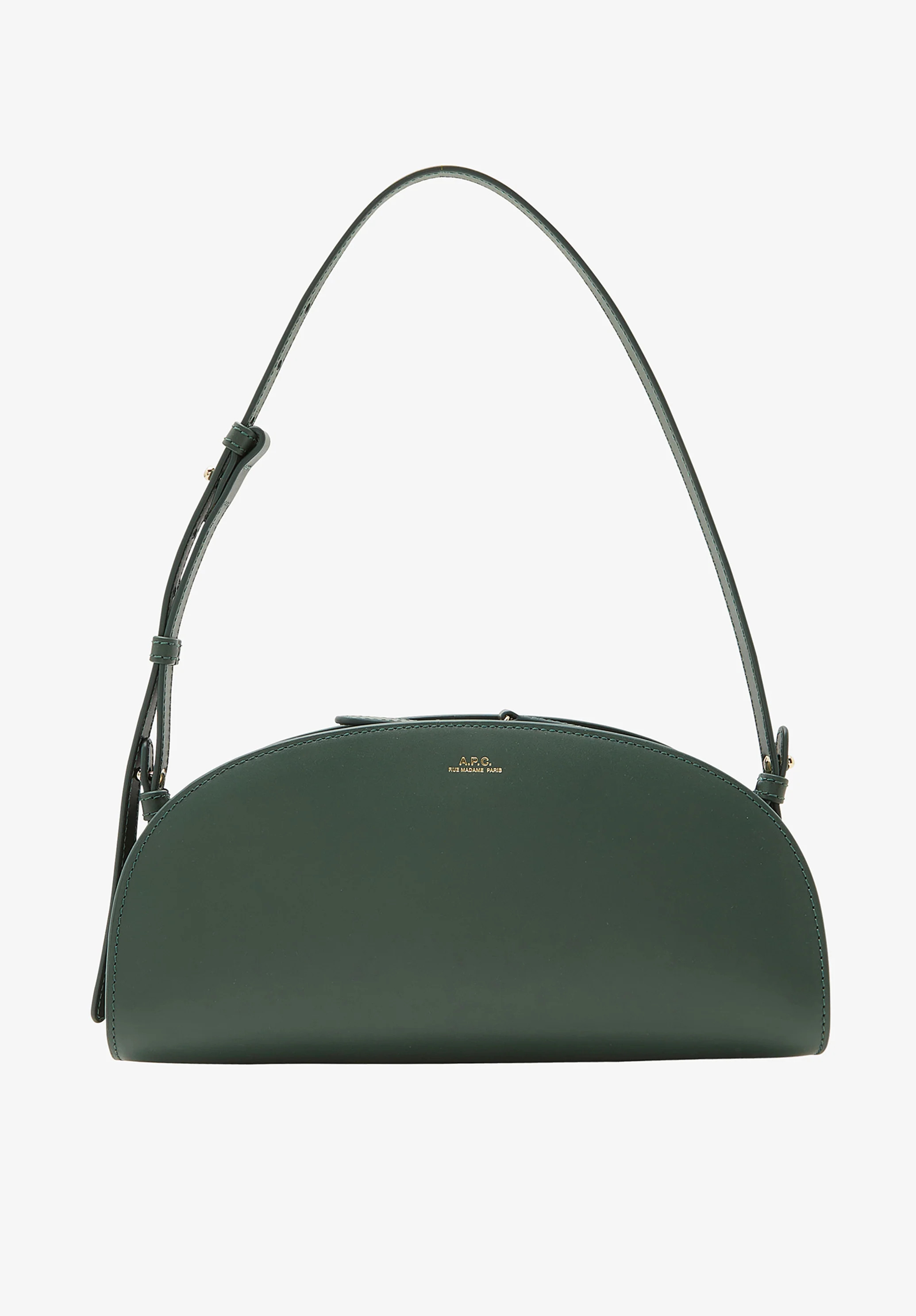 Demi-Lune Shoulder bag | 100% cowhide leather | A.P.C. Accessories | A.P.C. US