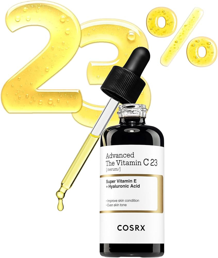 COSRX Advanced Pure Vitamin C 23% Serum with Vitamin E & Glutathione (Renewal), Korean Vitamin C ... | Amazon (US)