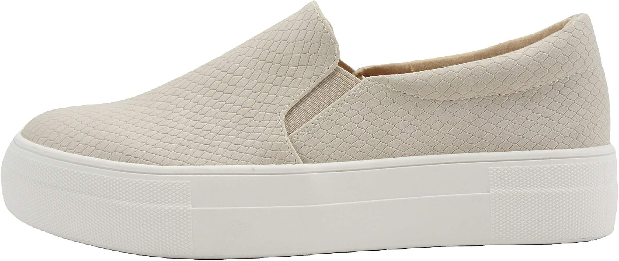 Soda TOPSHOE ave- Hike Platform Slip- On Sneaker w/Cushion Foam | Amazon (US)