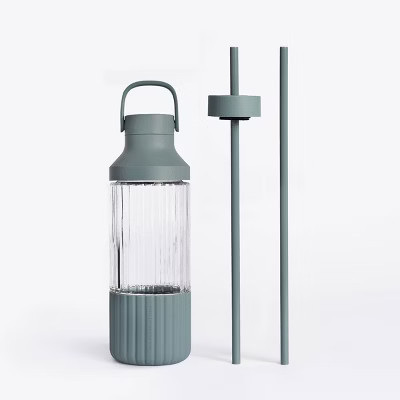 Beast Health Dual Cap Glass Hydration Bottle 25oz Mist | Target