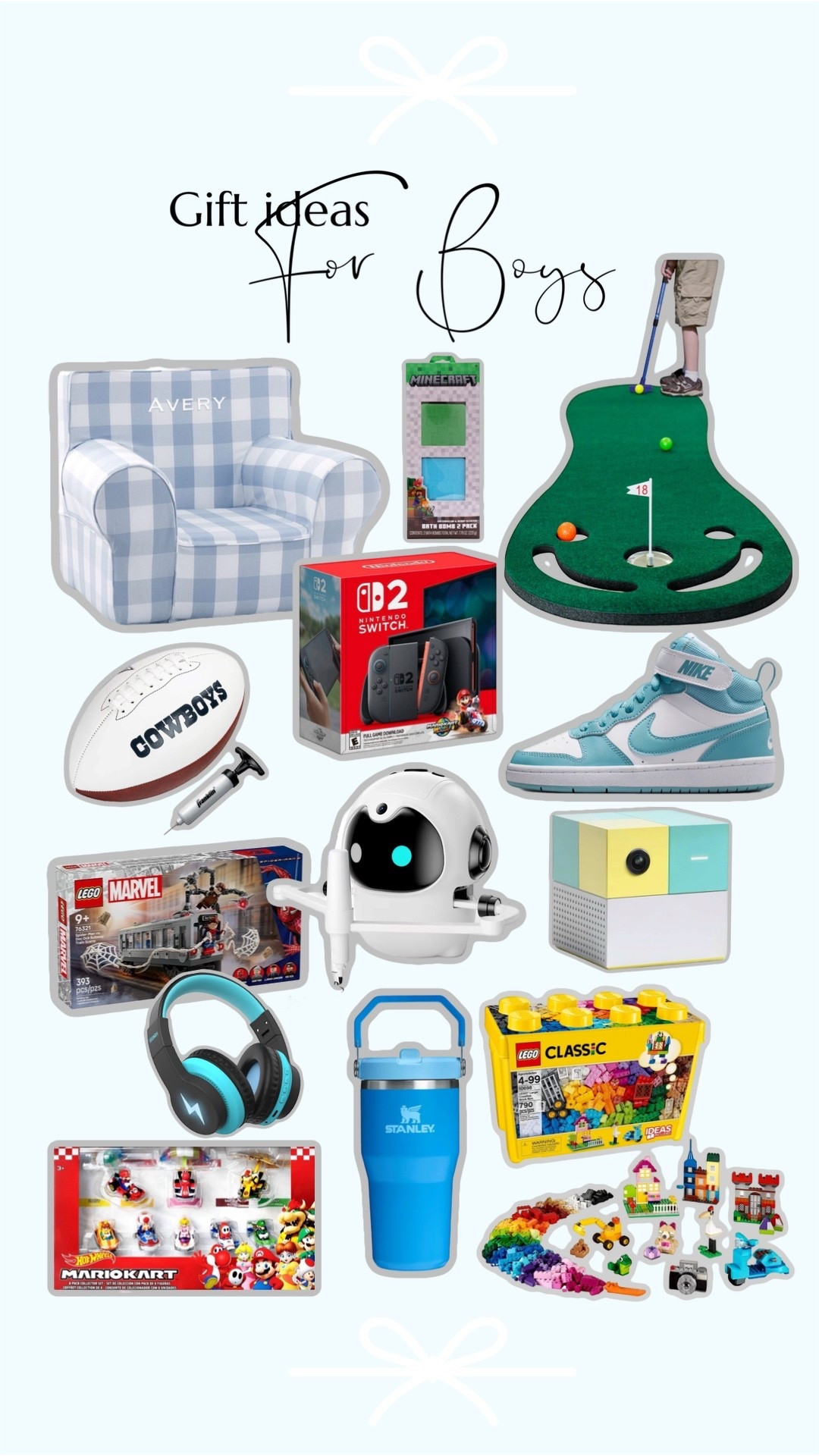 Gift idea for boys. Little boy unique gift ideas, big boy gifts for Christmas. Gift guide for 6 year old boy. 

#LTKKids #LTKCyberWeek #LTKGiftGuide