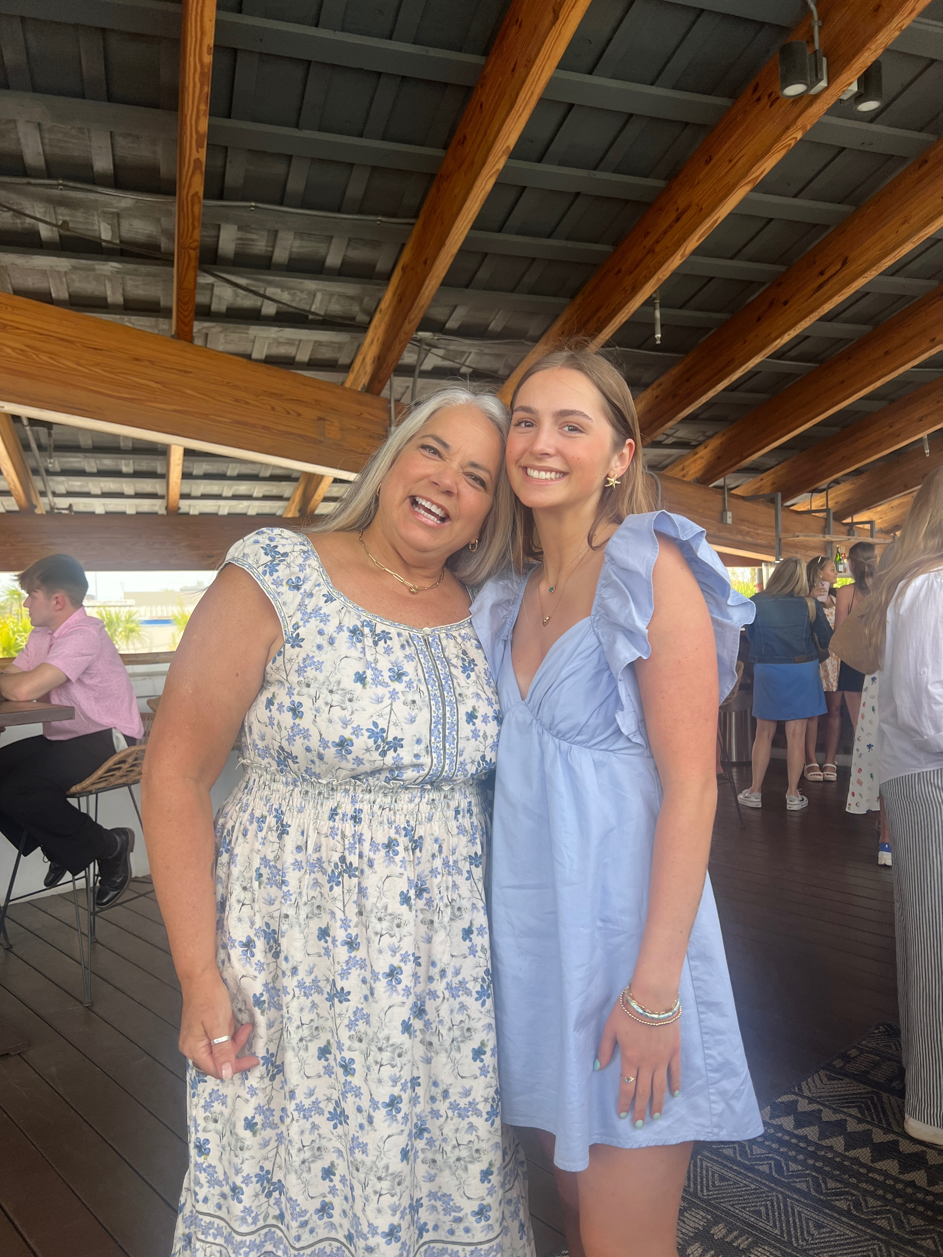 my brunch dress!! (originally from Francesca's, but sold out) 
Name: Alexa Bow Back Mini Dress
Where to find it: https://www.mission-valley.com/buy/product/alexa-bow-back-mini-dress-francescas-0a6750?model=0&variant=0 

 
