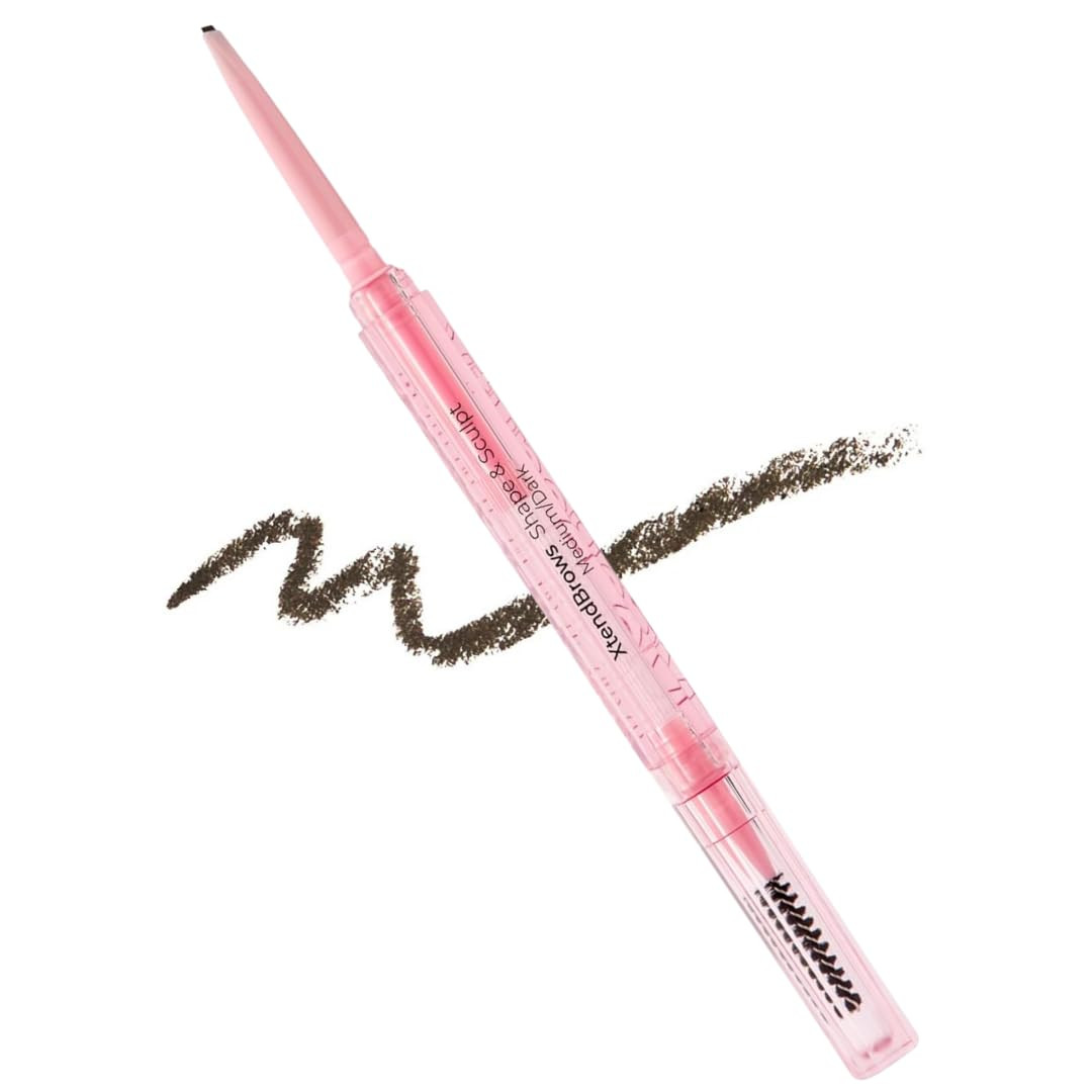 MCoBeauty XtendBrows Shape & Sculpt Brow Pencil - Medium To Dark - Natural Look Eyebrow Filler Pe... | Amazon (US)