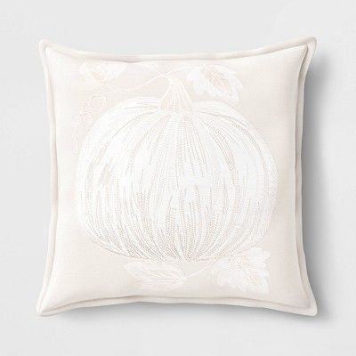 Washed Pumpkin Throw Pillow - Threshold™ | Target
