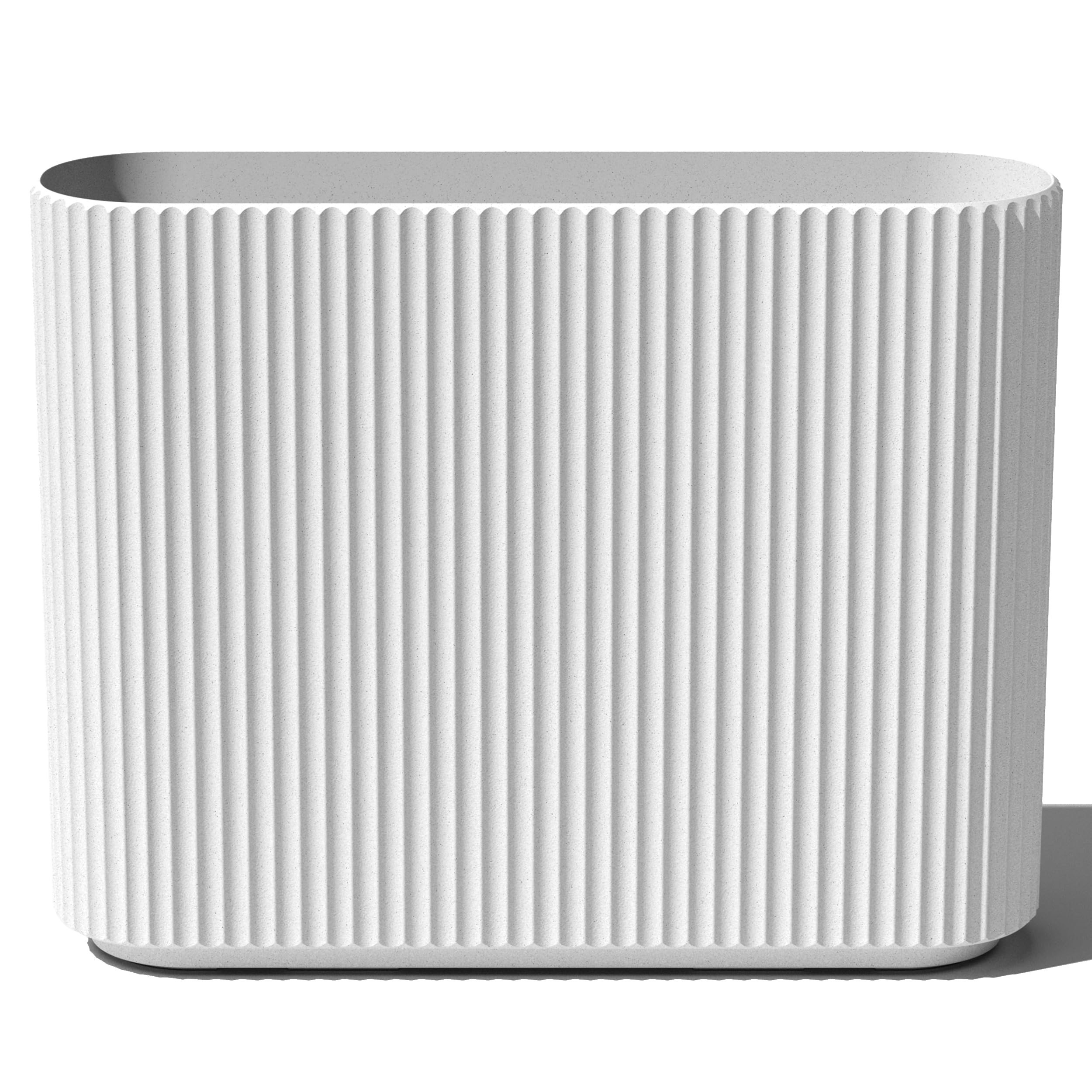 Veradek Demi Series Span Planter for Front Porch, Patio, Backyard | Durable Plastic-Stone Composite Material | Modern Décor for Shrubs, Flowers | Amazon (US)