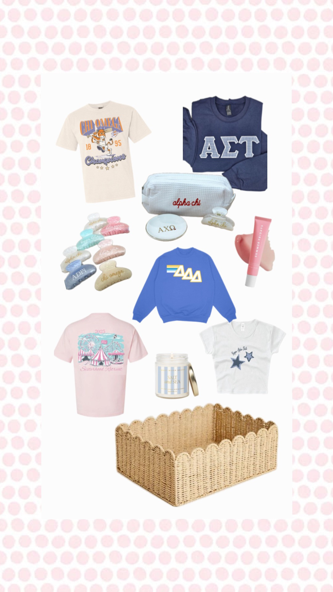 Big little season is here!! I've added my favorite jewelry, clips, cups, t shirt, and accesory finds!
Great things to stuff baskets with :) 

 #LTKSeasonal #LTKFindsUnder50 #LTKFindsUnder100