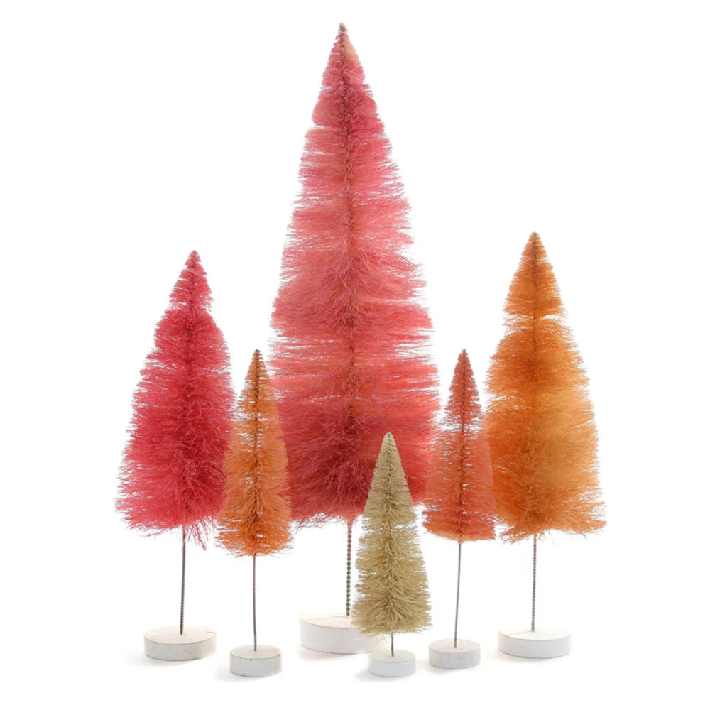 Bottle Brush Trees - Pink Hues | Jollity & CO.