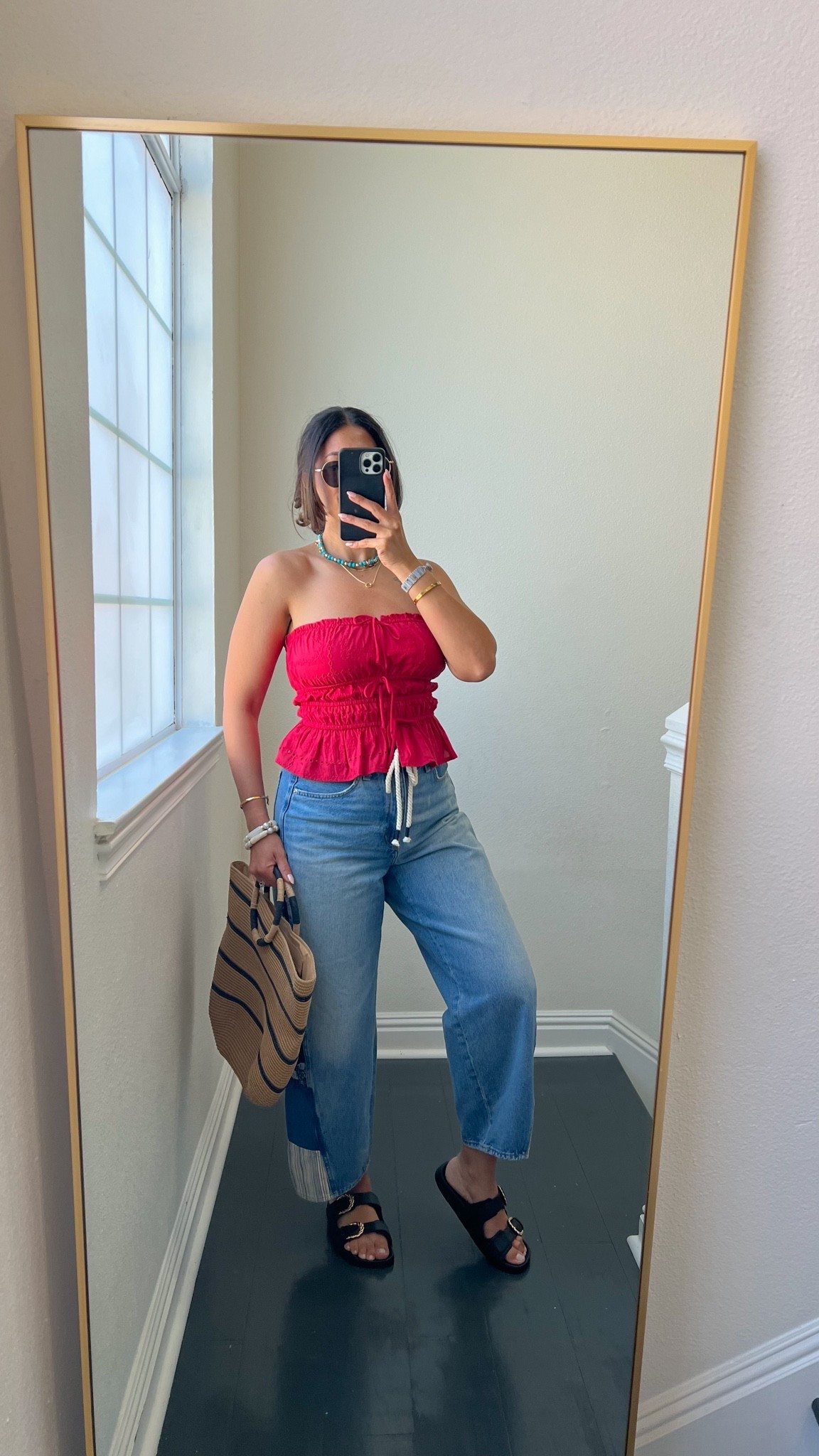 Just so obsessed with this look from target! Perfect Memorial Day weekend look

#LTKootd #LTKSeasonal #LTKMidsize