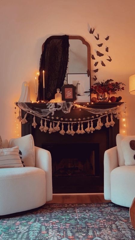 Falloween is here! So excited about our upstairs mantle with all of our must haves for the season!

#LTKSeasonal #LTKhome #LTKFind