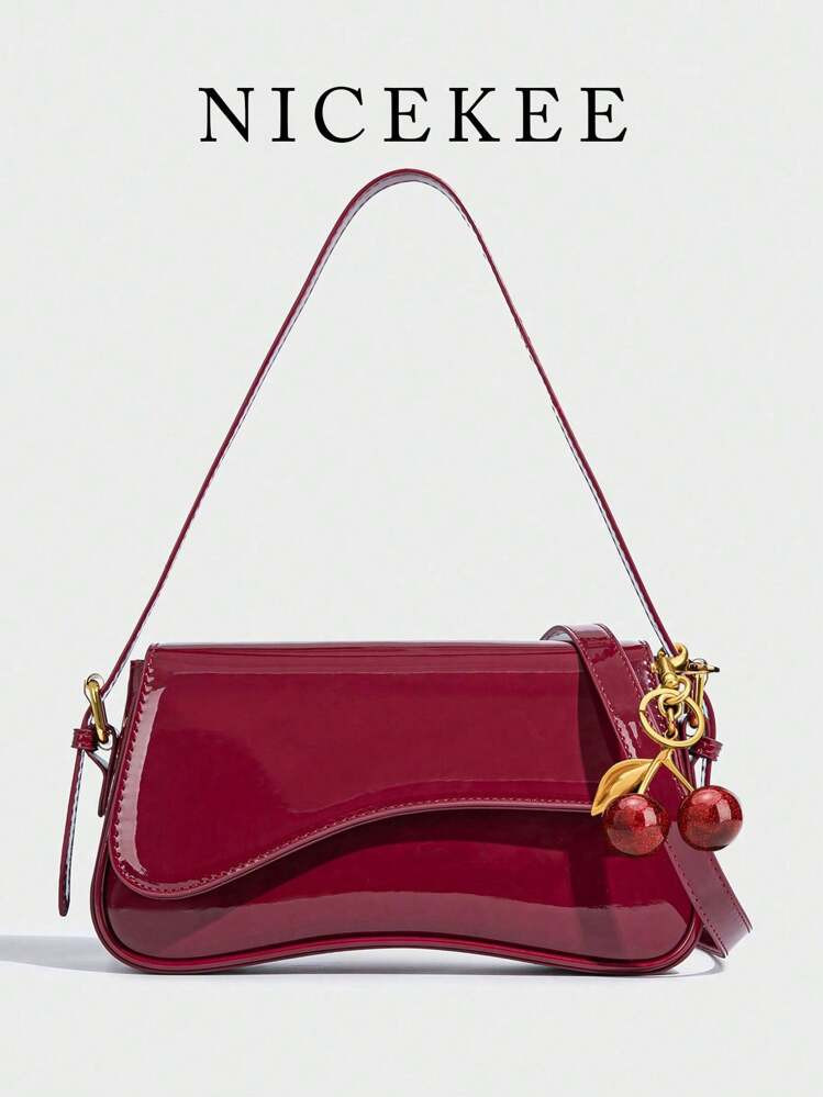 Bolso Cuadrado Con Solapa Minimalista Y Casual Para Negocios, Ligero, Adecuado Para Adolescentes, Mujeres, Estudiantes Universitarios, Jóvenes Profesionales Y Trabajadores De Oficina, Perfecto Para La Oficina, La Universidad, El Trabajo, Los Negocios, Los Desplazamientos, Las Actividades Al Aire Libre, Los Viajes Y El Ocio | SHEIN