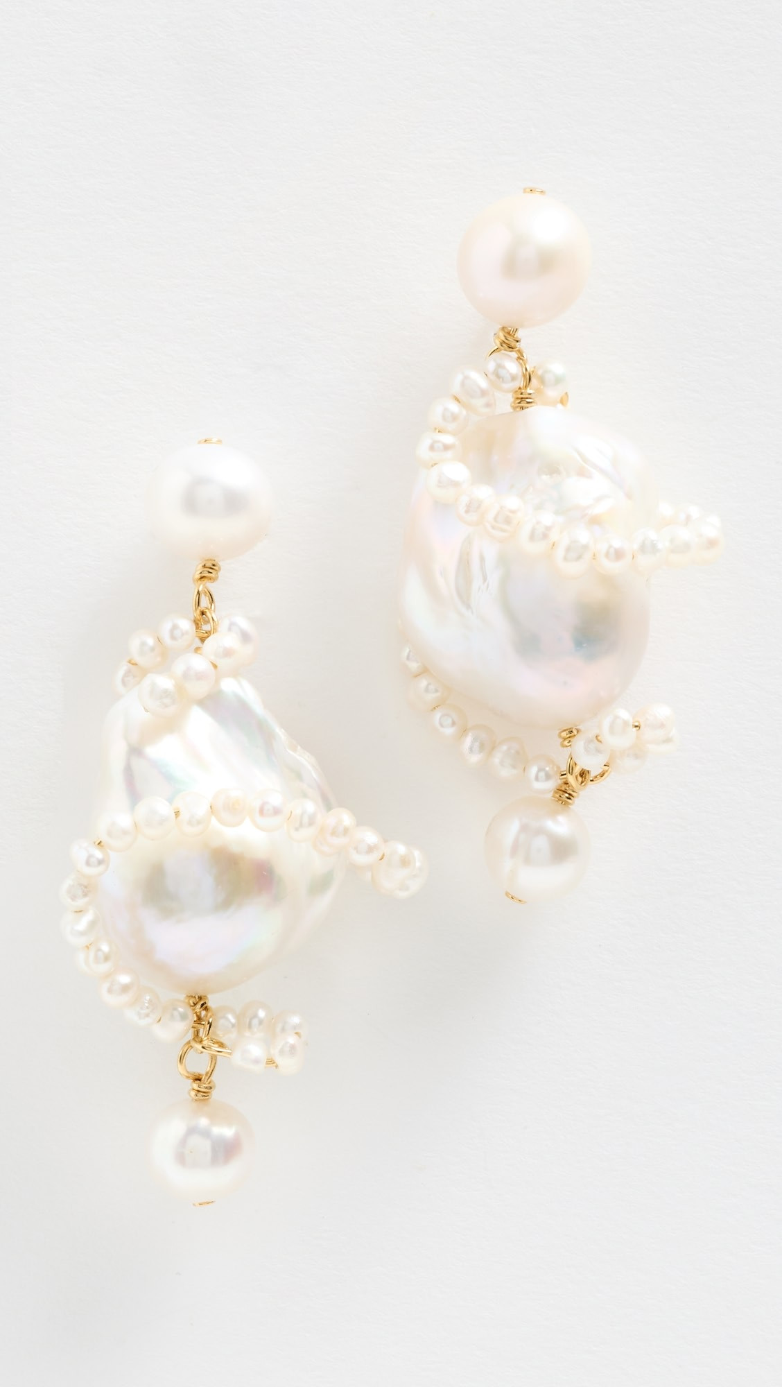 Carvings Pearl Earrings | Shopbop