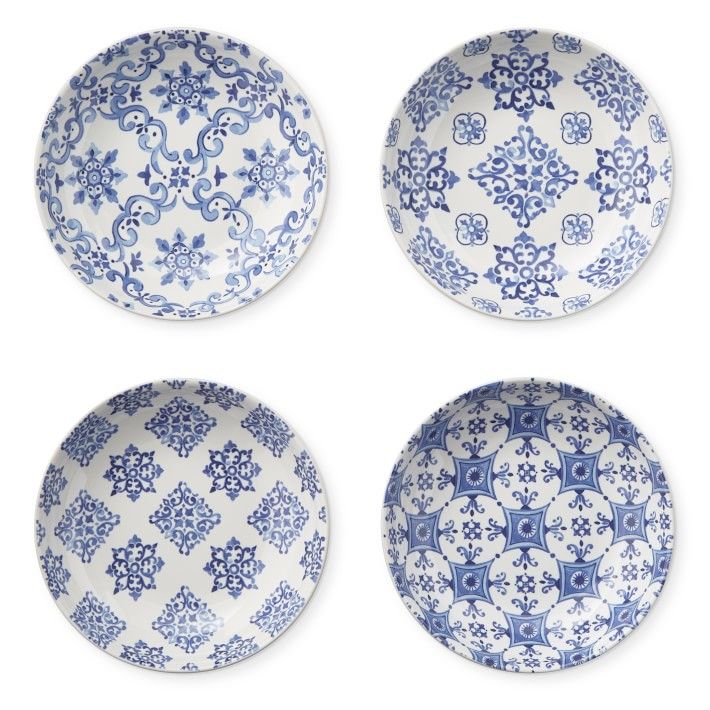 Porto Mixed Patterned Dipping Bowls | Williams-Sonoma