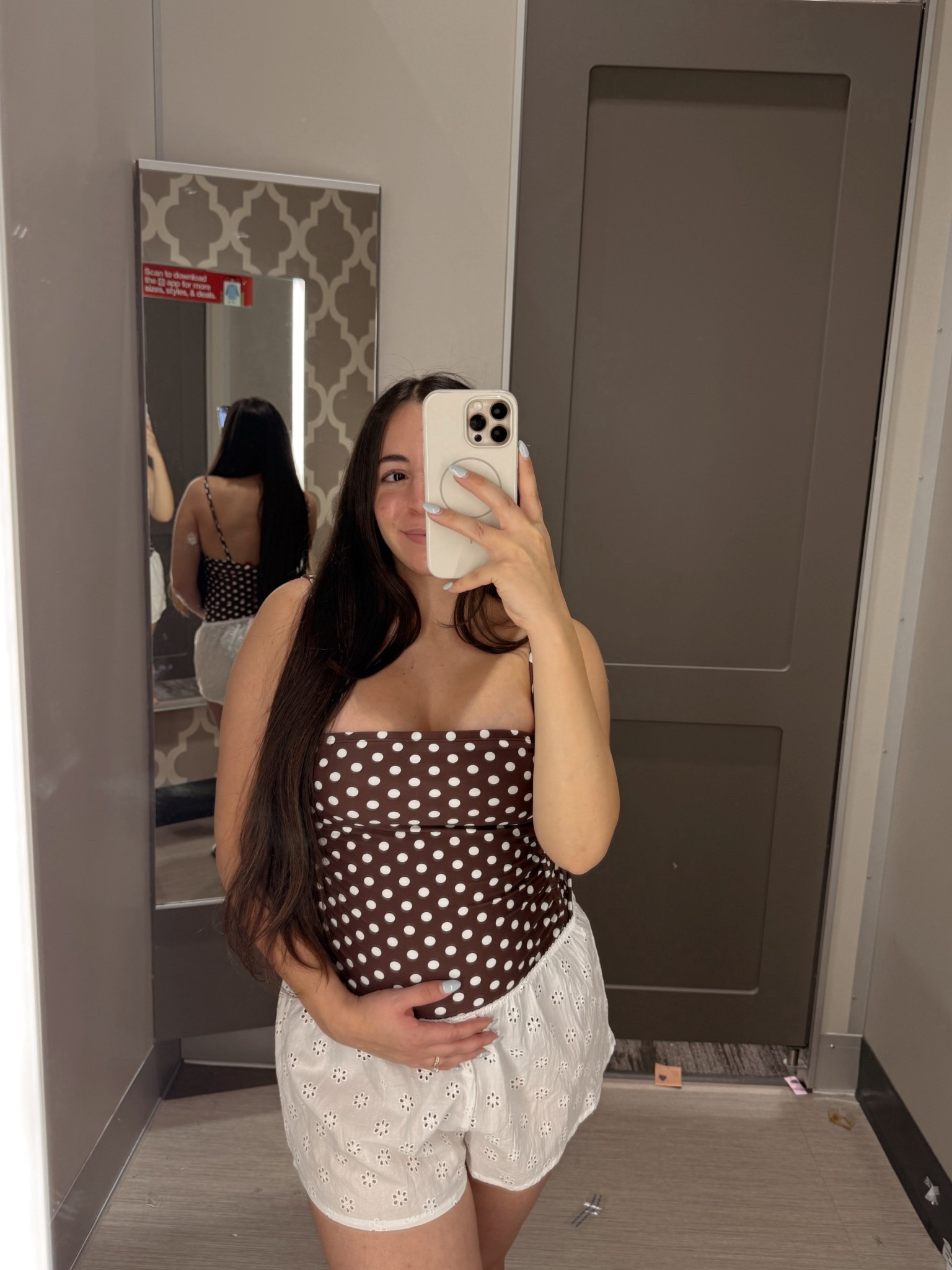 cutest one piece I’ve found at target 🤎 + works with the baby bump! 

#LTKBump #LTKSwim #LTKStyleTip