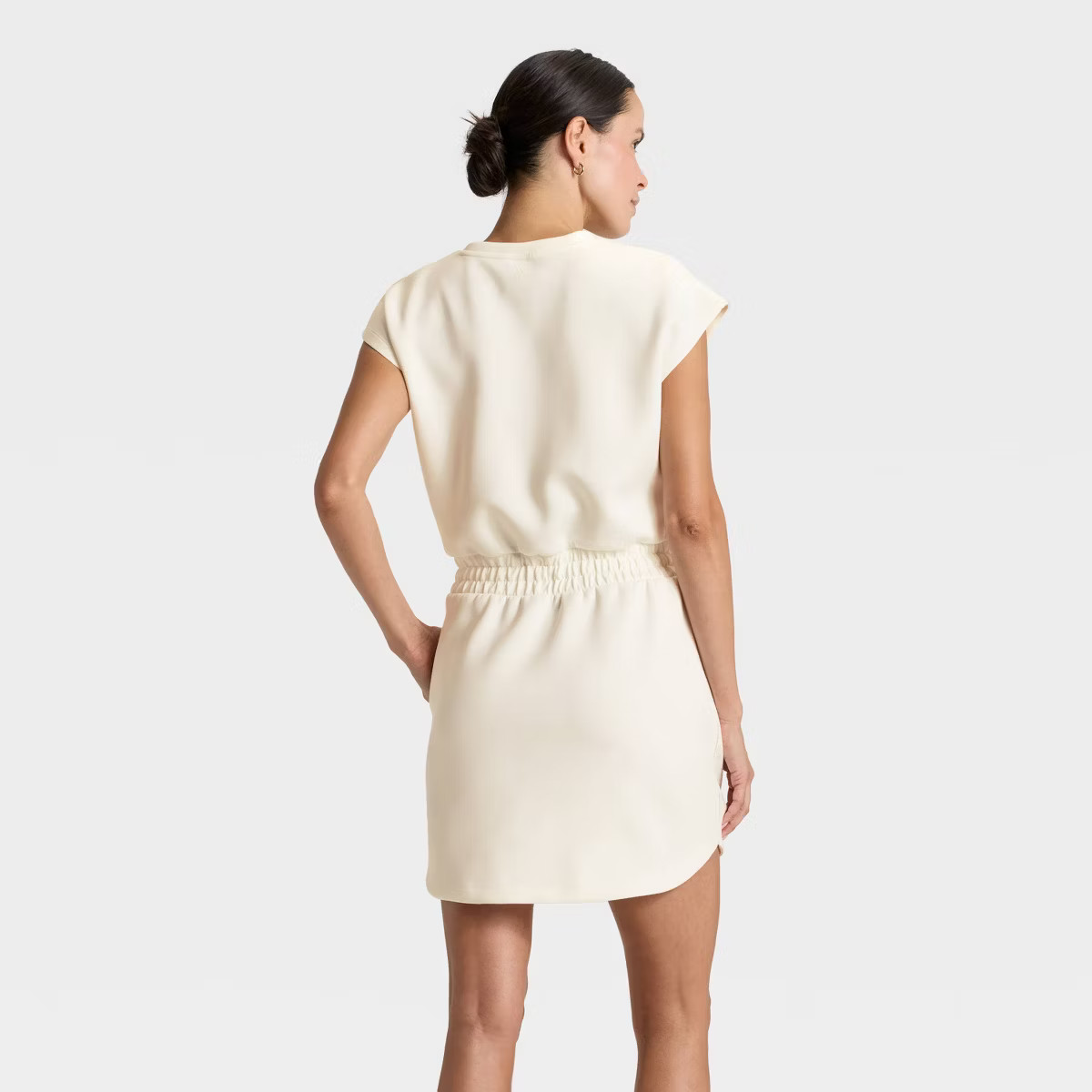 Women's Airy Sleek Dress - All In Motion™ Cream XS | Target