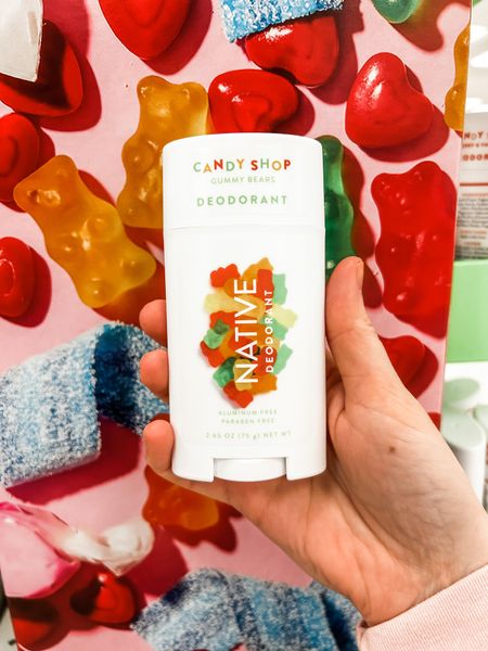 Clean deodorant
Limited-edition candy shop line from native
Gummy bears
Clean beauty 

#LTKunder50 #LTKFind #LTKbeauty