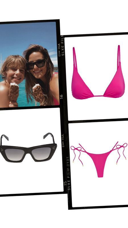 Bikini in p
Celine sunglasses 

#LTKtravel #LTKswim #LTKSeasonal