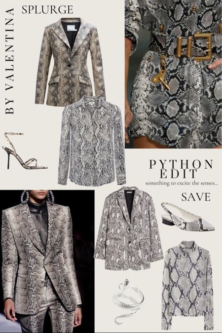 Python edit, snake print, autumn winter style, autumn winter trend 

#LTKSeasonal #LTKstyletip