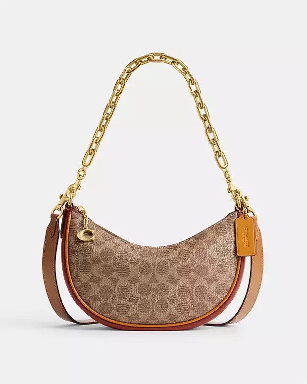 Mira Shoulder Bag In Signature Canvas | Coach (UK)
