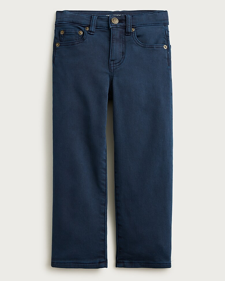 Kids' classic-fit garment-dyed knit jean | J. Crew US