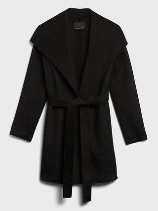 Double-Faced Wrap Coat | Banana Republic (US)