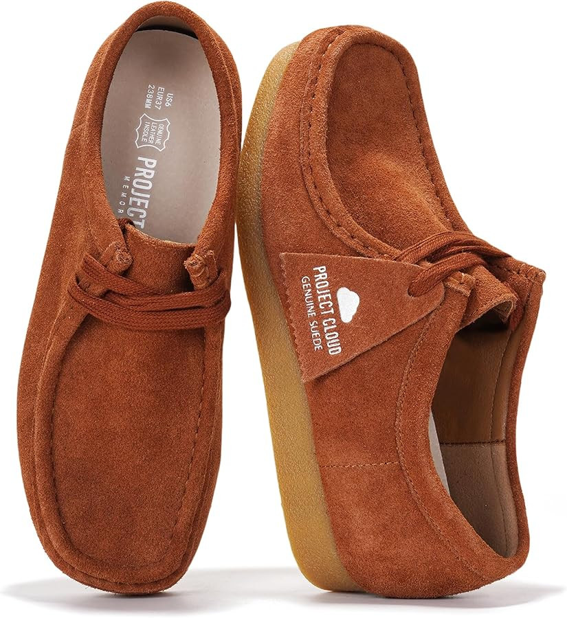 Project Cloud 100% Genuine Leather Womens Shoes - Memory Foam Insole Oxford Shoes For Women Footw... | Amazon (US)
