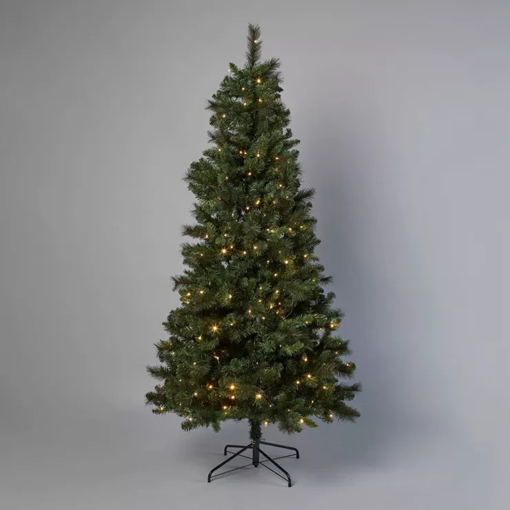 7' Pre-Lit Douglas Artificial Christmas Tree LED Dual Color Lights - Wondershop™ | Target