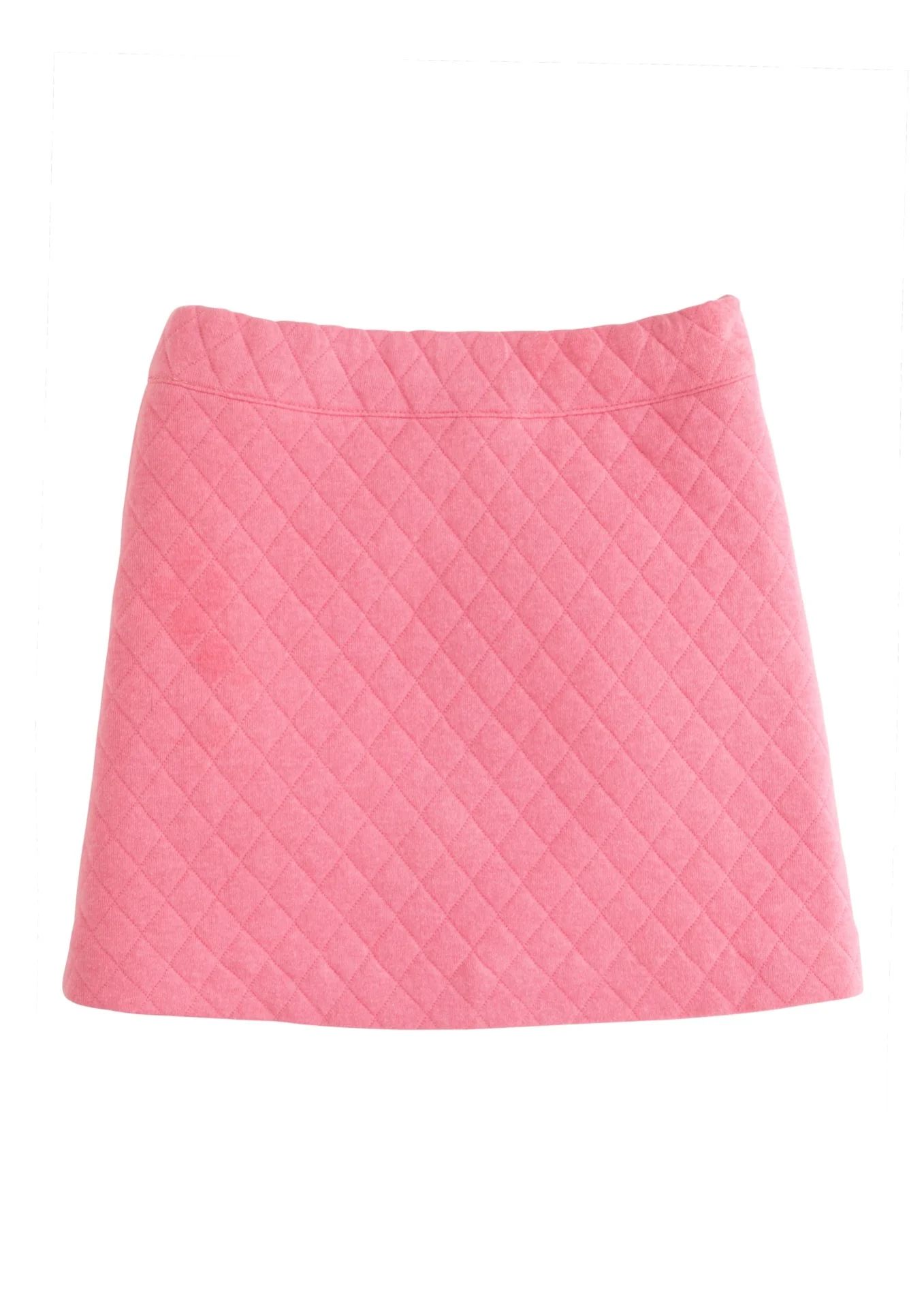 Quilted Mini Skirt - Rose | BISBY Kids