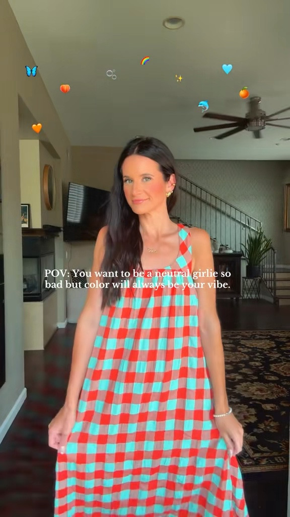 Dopamine dressing >>>> 🩷❤️🧡💛 
Anthropologie | maxi dress | free people | summer outfit | colorful | gingham | casual | ootd | summer dress | print | vacation | travel | resort wear 

#LTKTravel #LTKStyleTip #LTKSummerEdit