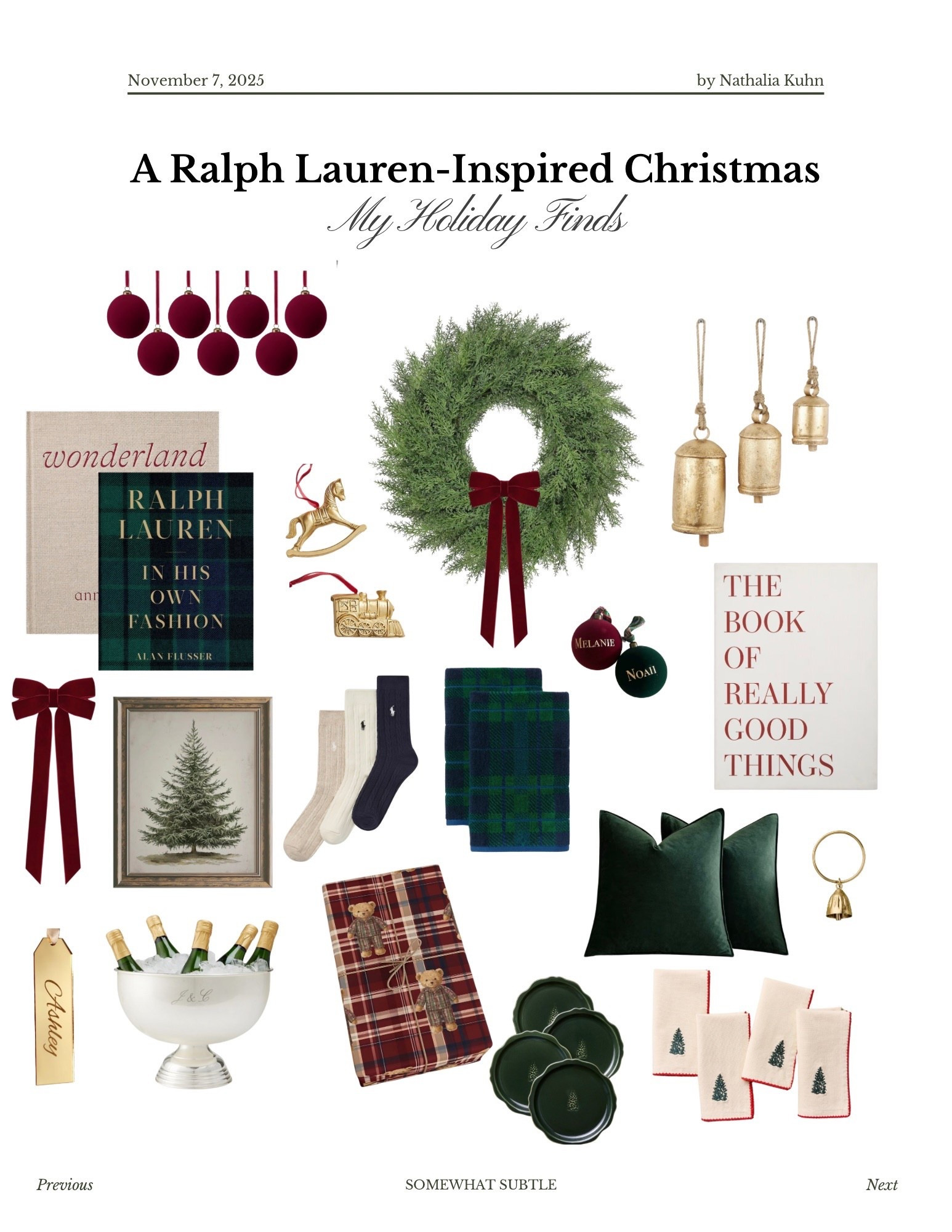 A Ralph Lauren inspired Christmas - Amazon decor 

#LTKGiftGuide #LTKSeasonal #LTKHoliday