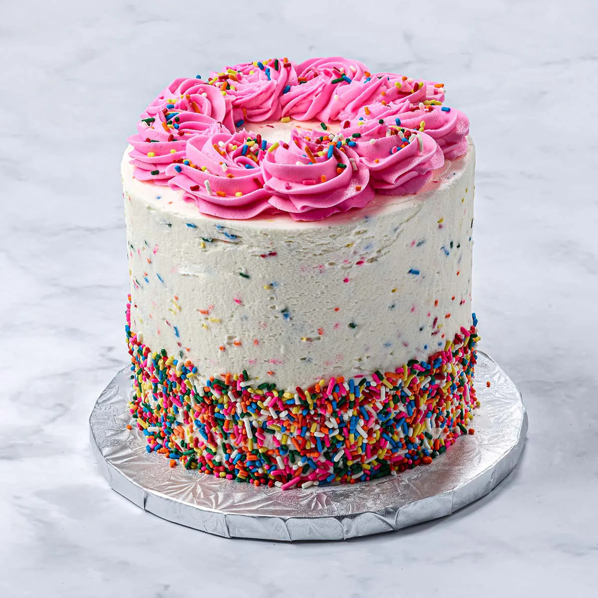 Misha's Cupcakes - Confetti Birthday Cake | Goldbelly