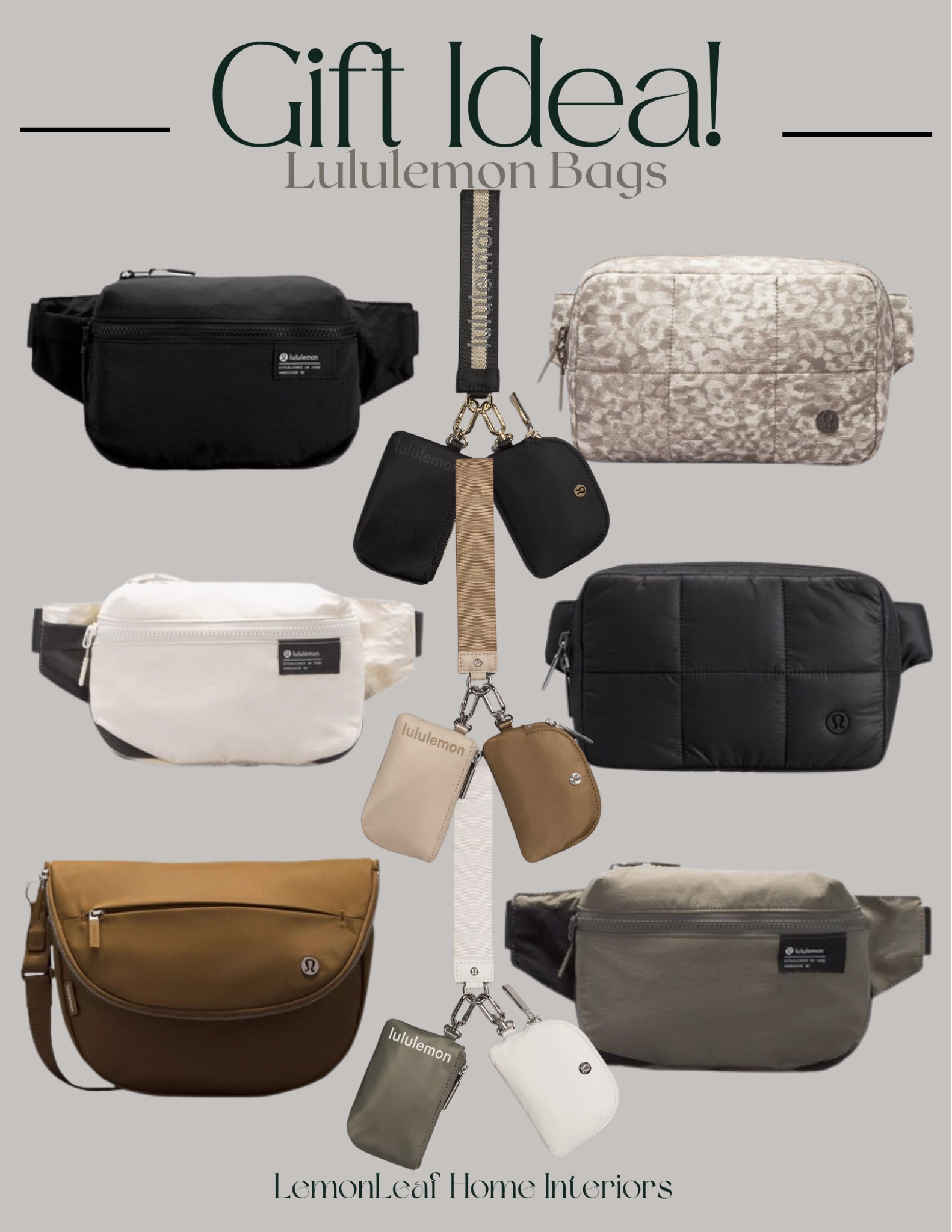 Lululemon cross body bags make a great gift. 


#LTKfindsunder50 #LTKHoliday #LTKGiftGuide