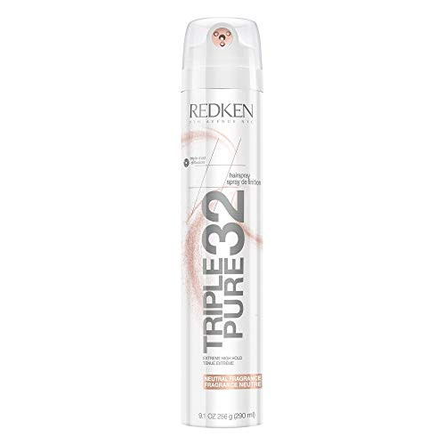 REDKEN Triple Pure 32 Extreme High Hold Hairspray | For All Hair Types | Provides Maximum Control &  | Amazon (US)
