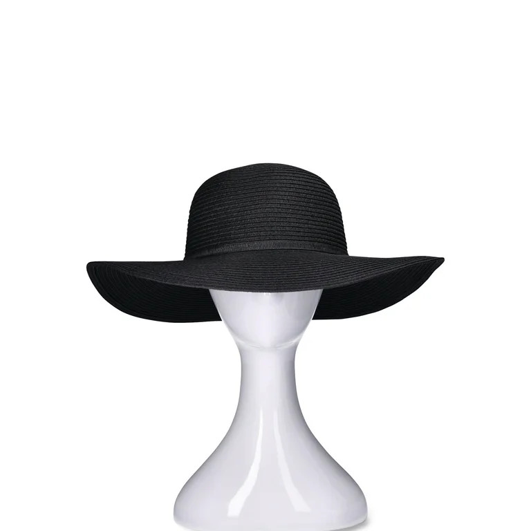Time and Tru Women's Floppy Straw Hat | Walmart (US)