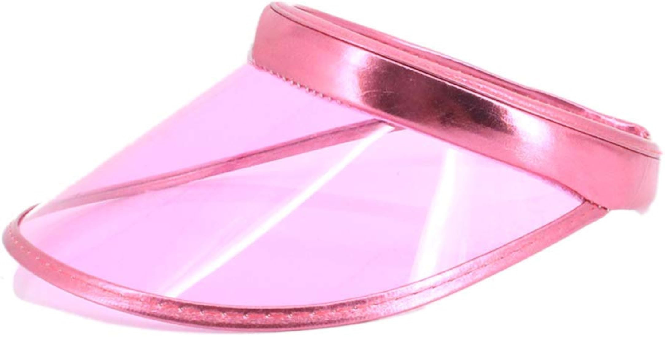 Surkat Women Sun Visors Hologram Wide Brim Thicker Sweatband UV Protective Sportswear Visors Sunh... | Amazon (US)