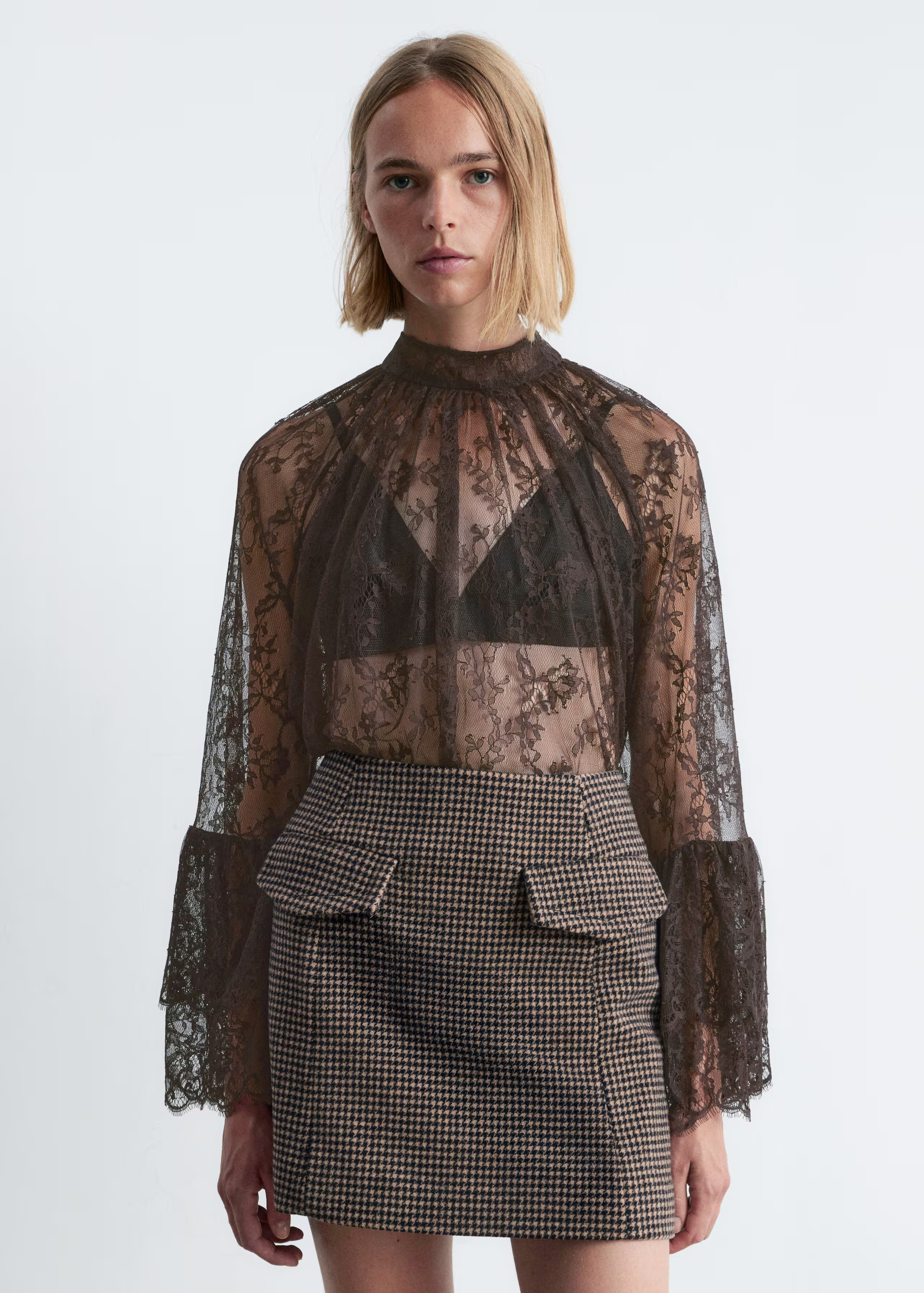 Flap-Pocket Mini Skirt | & Other Stories UK