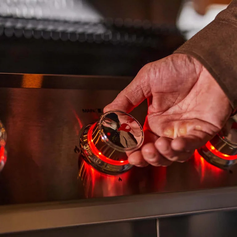 Monument Grills 4+1 Burner Natural Gas Grill with Natural Gas Hose, 50,000 BTU Stainless Steel Ou... | Walmart (US)